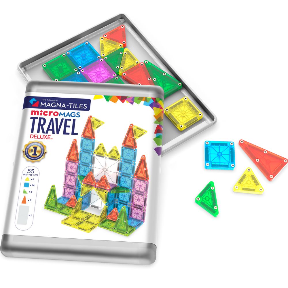 Magnetklötze – microMAGS Travel XL 55 Teile