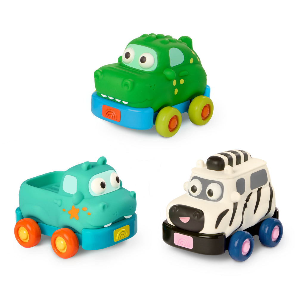 Satz von 3 angetriebenen Autos - Safari Speedsters