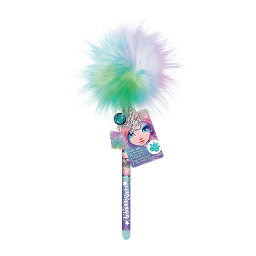Duftstift mit Pompon  Blaubeere - Coralia