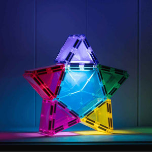 Klocki magnetyczne Connetix - Light Star Pack 28 el.