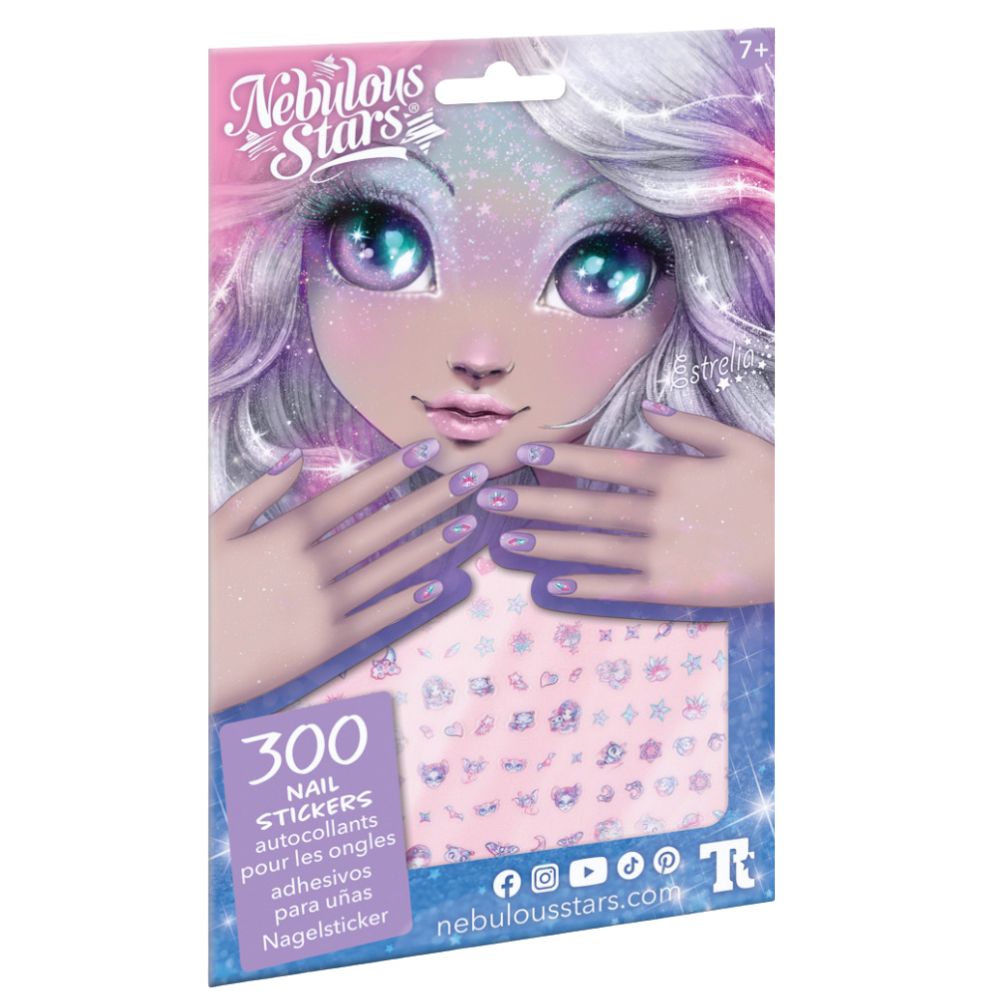Nagelsticker für Kinder, 300 Stück – Estrelia