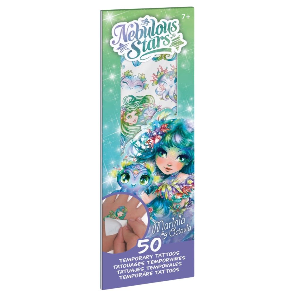 Tattoos für Kinder – Marinia, 50 Stück