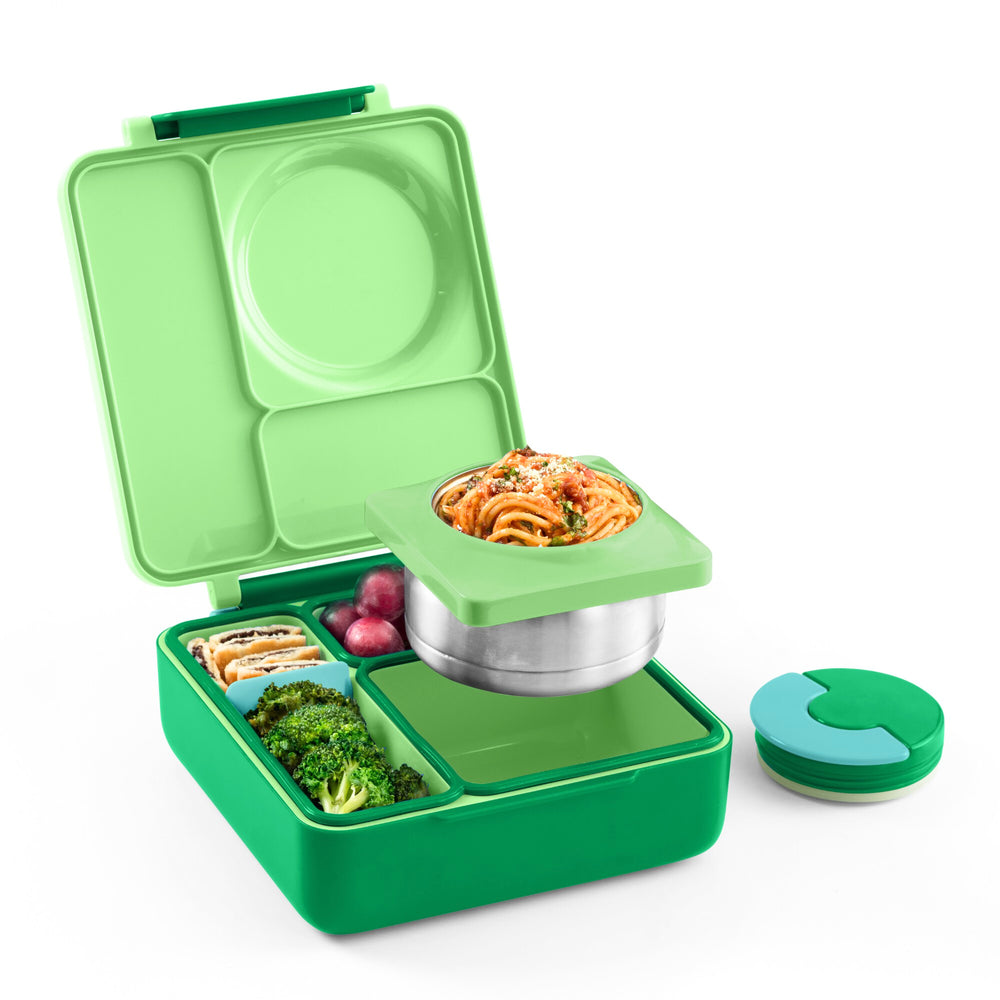 Lunchbox mit Thermoskanne OMIE – Apfelgrün
