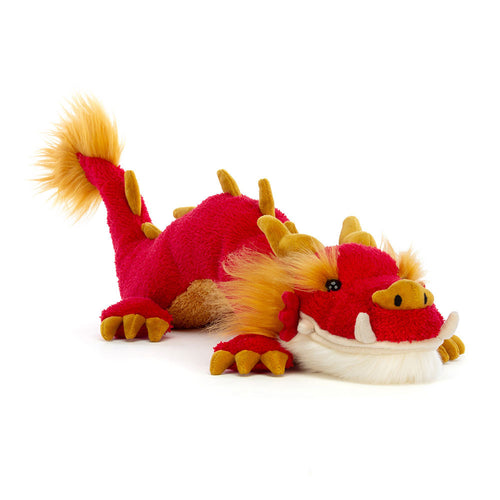 Plüschdrache Rot 42 cm
