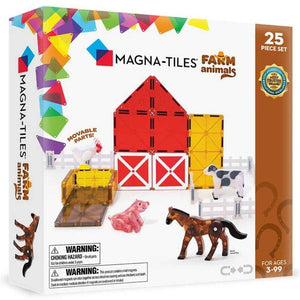 Klocki magnetyczne MAGNA-TILES - Farm Animals 25 el.
