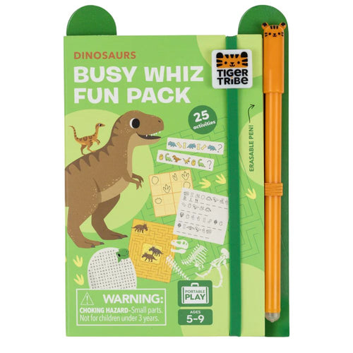 Ein Buch voller Rätsel, Labyrinthe und Spiele – Dinosaurier