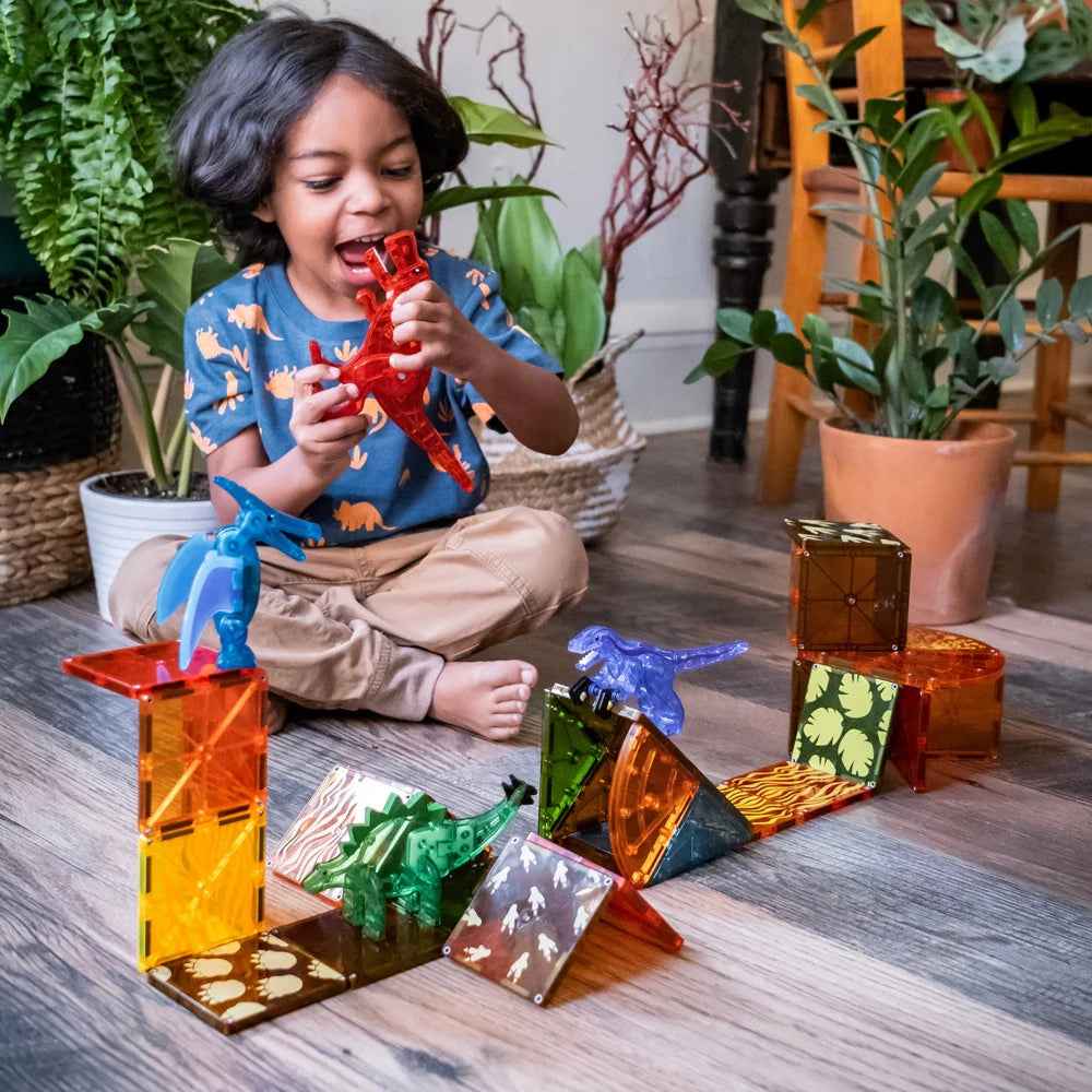 Klocki magnetyczne MAGNA-TILES - Dino World 40 el.