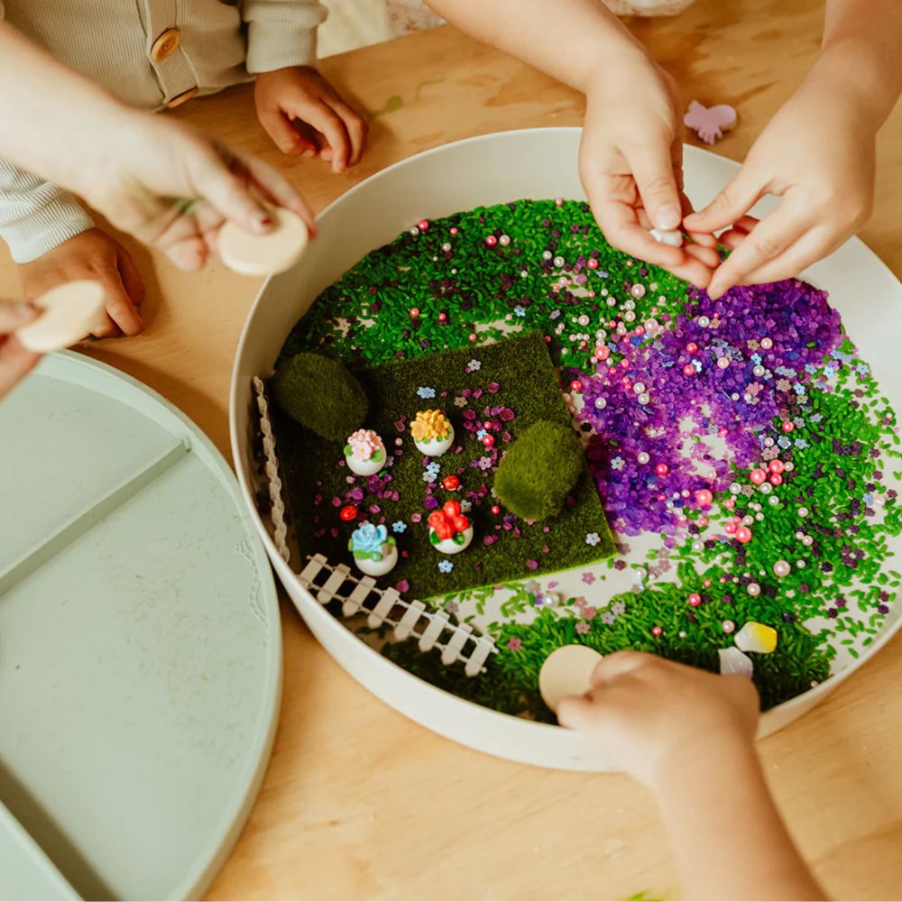 Sinnes-Set  - Der verzauberte Garten - Einsatz für die Sinnes-Tablett Play Tray