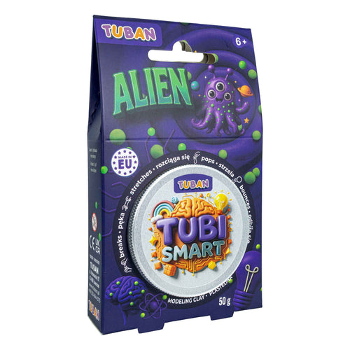 TUBI SMART Plastilin – Alien 50 g  – Kreative Knetmasse