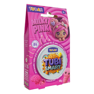 TUBI SMART Plastilin – Milky Pink 50 g – Magische Knetmasse