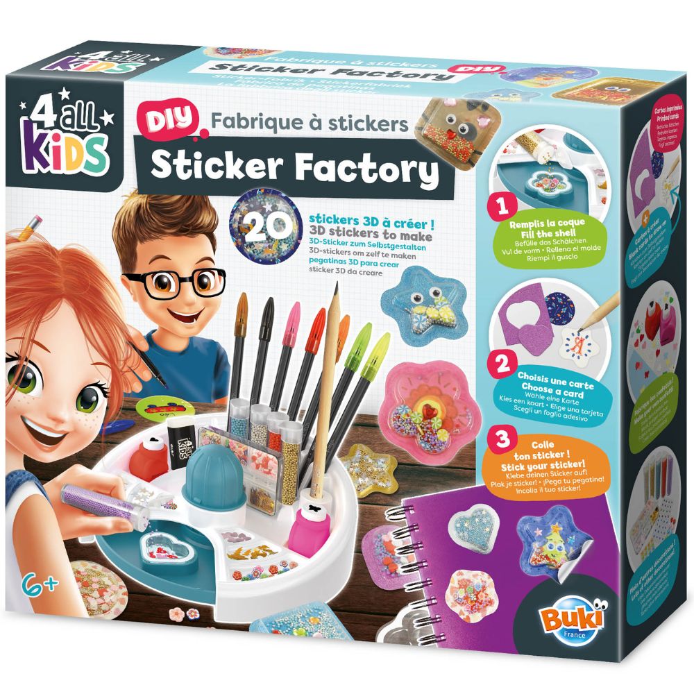 3D-Aufkleberfabrik zum Selbermachen