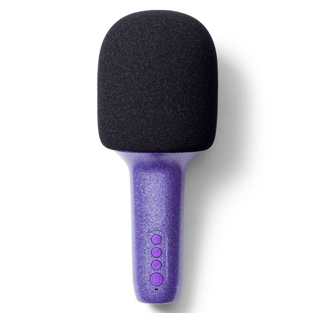 Glitter Groove Karaoke Microphone - Purple