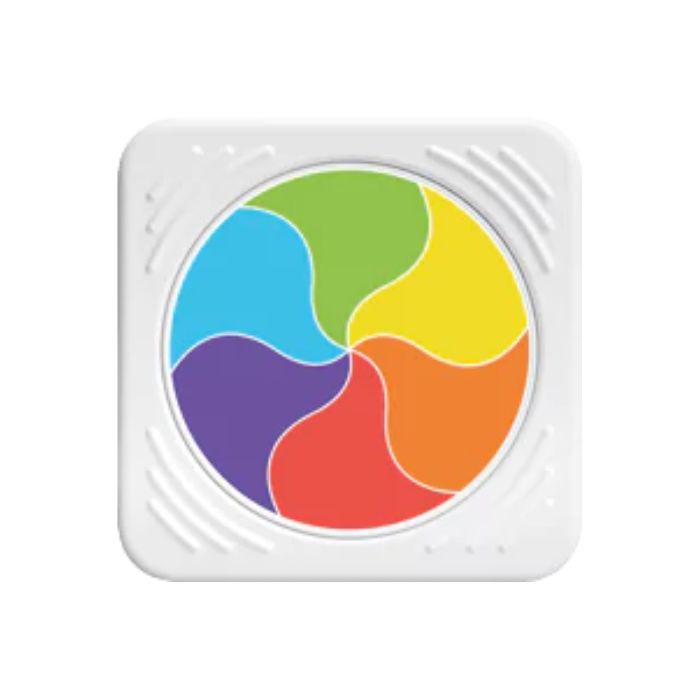 Sensorisches Quadrat PlayTab – Regenbogenrad