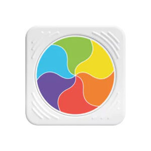 Sensorisches Quadrat PlayTab – Regenbogenrad