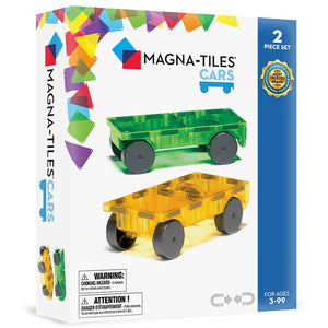 Magnetklötze – Cars 2, grün und gelb