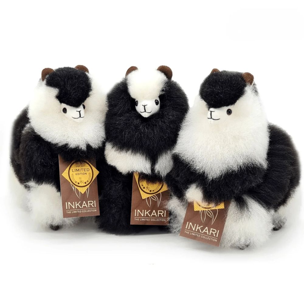 Plüsch-Maskottchen Alpaka Naturals – Panda 23 cm
