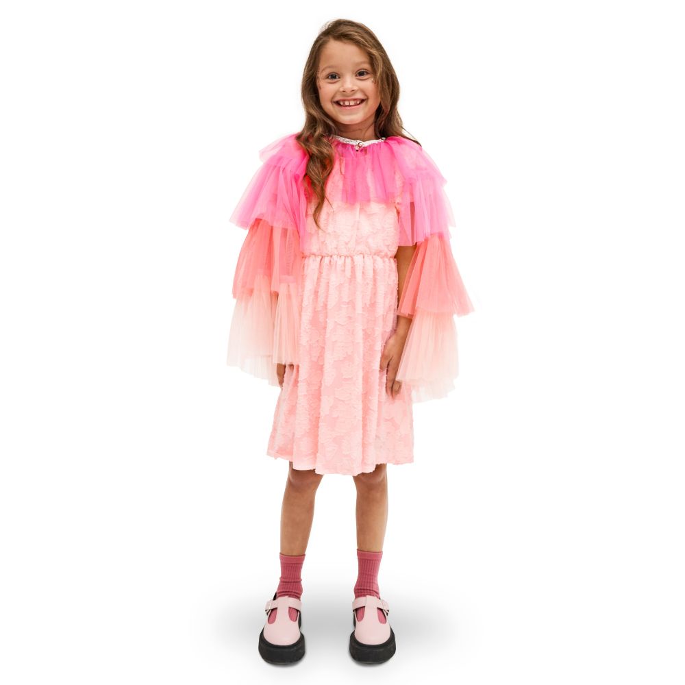 Kostüm – Rosa Ombre-Umhang – Fee, Einheitsgröße