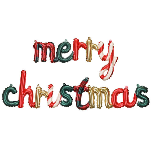 Folienballon – Merry Christmas 143 x 25 cm
