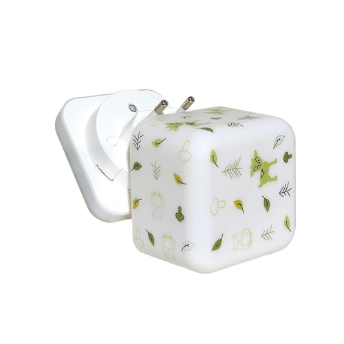 Tragbare Nachtlampe – leuchtender Würfel – Wald