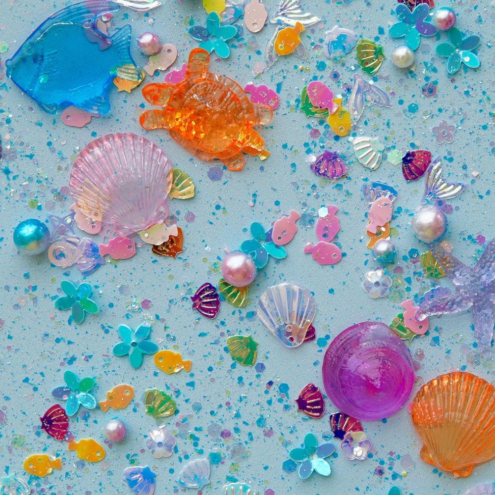 Set sensorischer Accessoires für Gläser – Meer