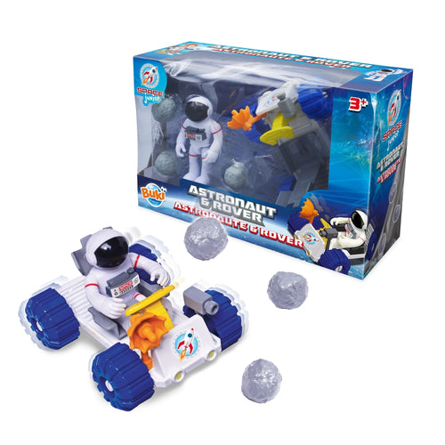 Raumfahrzeug mit Astronaut