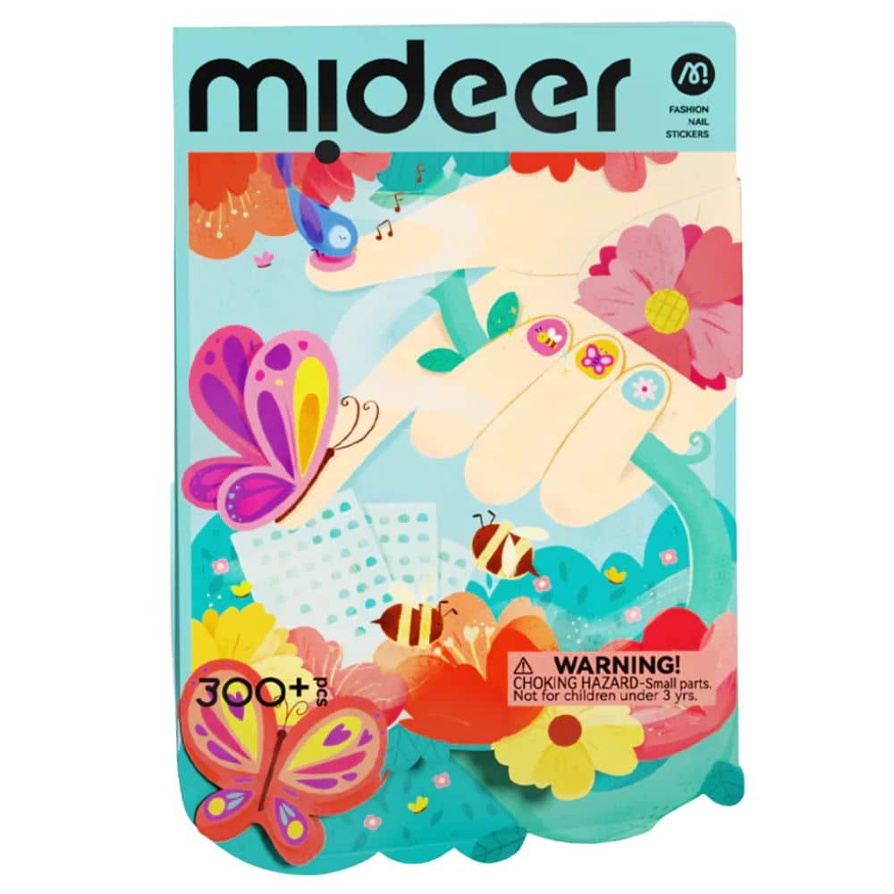 Nagelaufkleber – Treffen im Garten