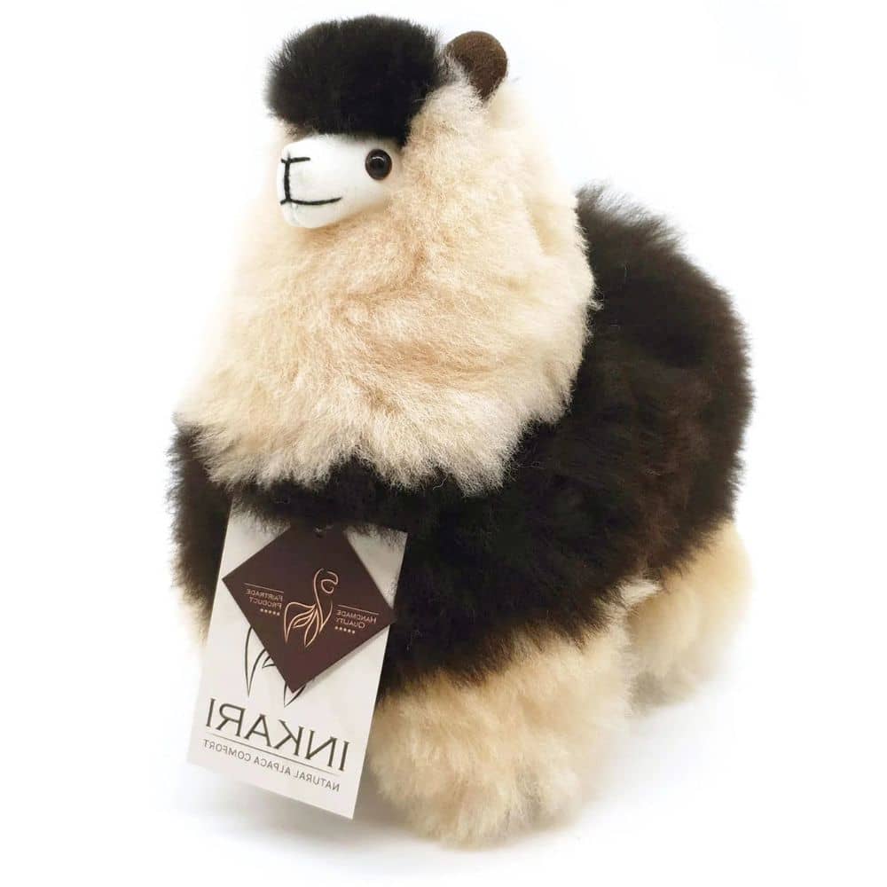 Plüsch-Maskottchen Alpaka Naturals – Espresso 32 cm