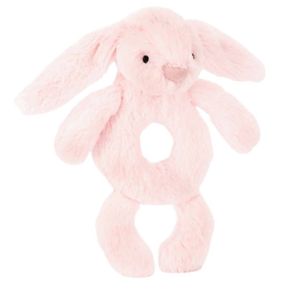 Rassel Häschen – Hellrosa 18 cm