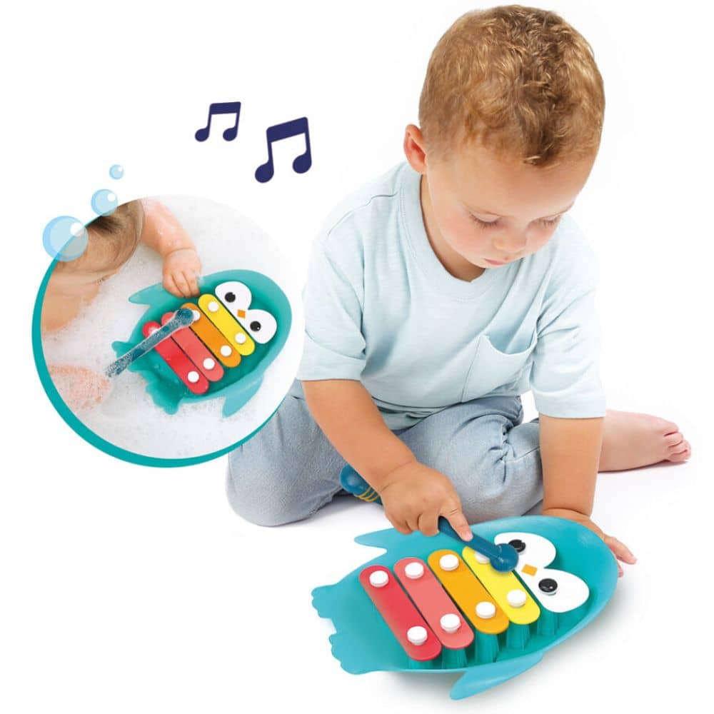 Pinguinboot-Becken mit der Option, sie in der Badewanne zu verwenden