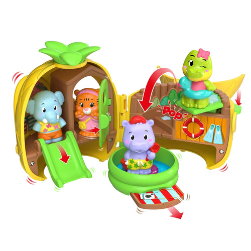 Mini-Ferienhaus mit Pool Ananas