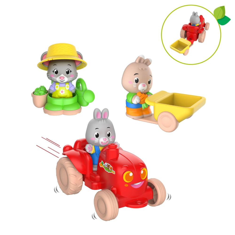 Traktor und Gartenzubehör