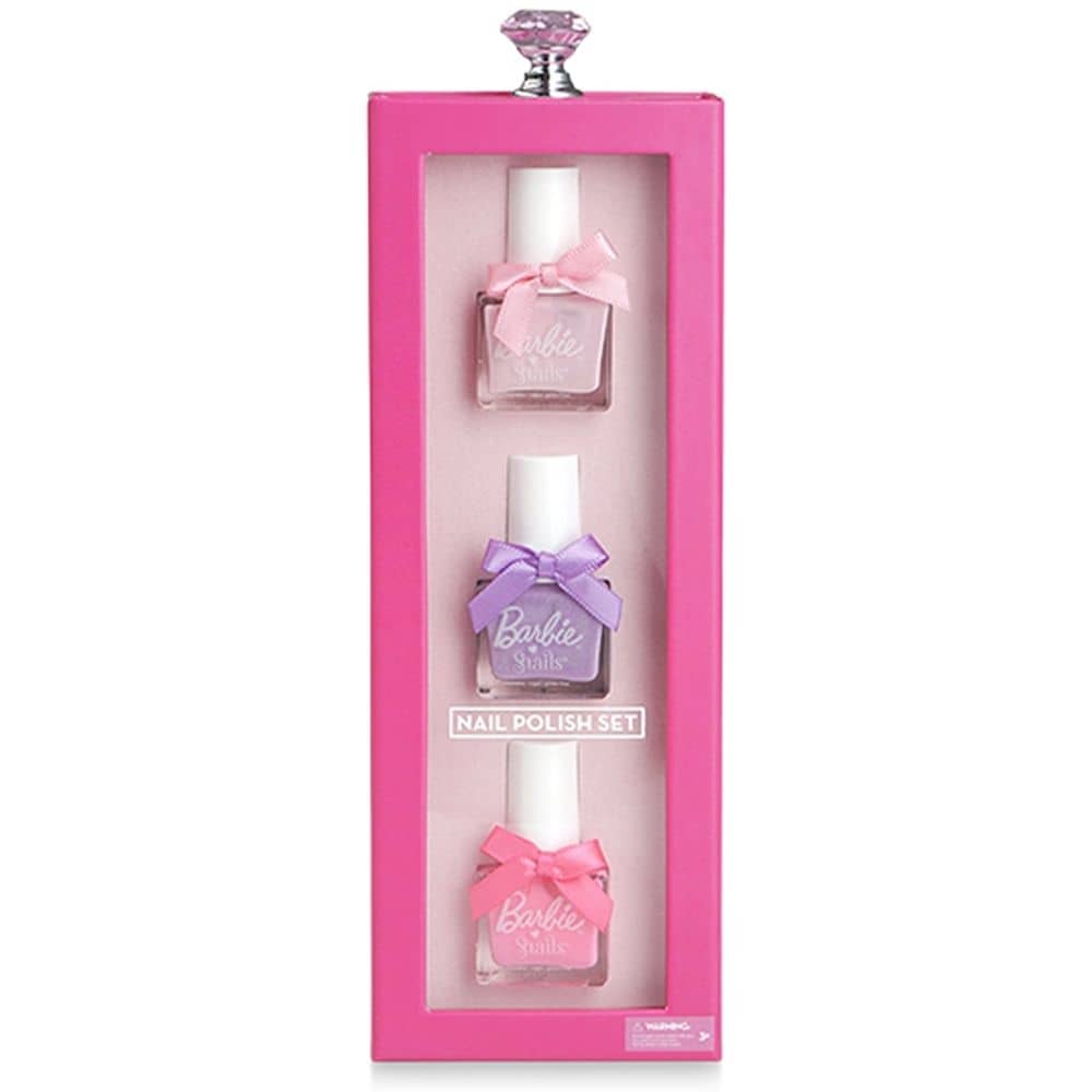 Set mit 3 Nagellacken für Kinder Barbie – Dreamwork