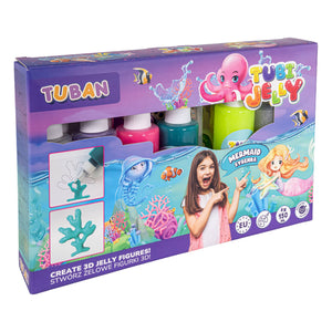 Tubi Jelly Set mit 6 Farben – Meerjungfrau