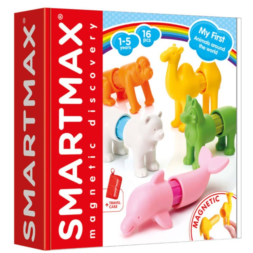 Magnetklötze Smart Max – Meine ersten Tiere rund um die Welt