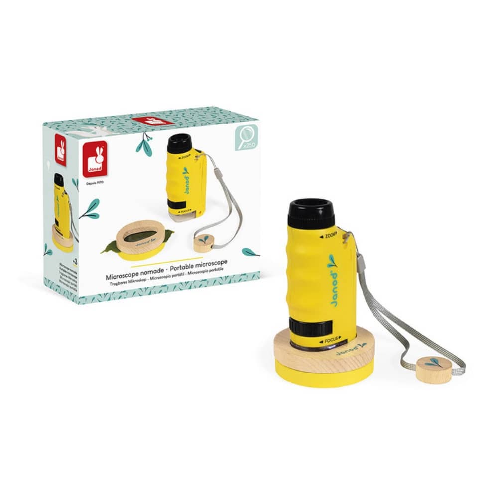 Tragbares Taschenmikroskop für Kinder