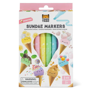 Duftmarker-Set - Süße Desserts (6 Stück, auswaschbar)