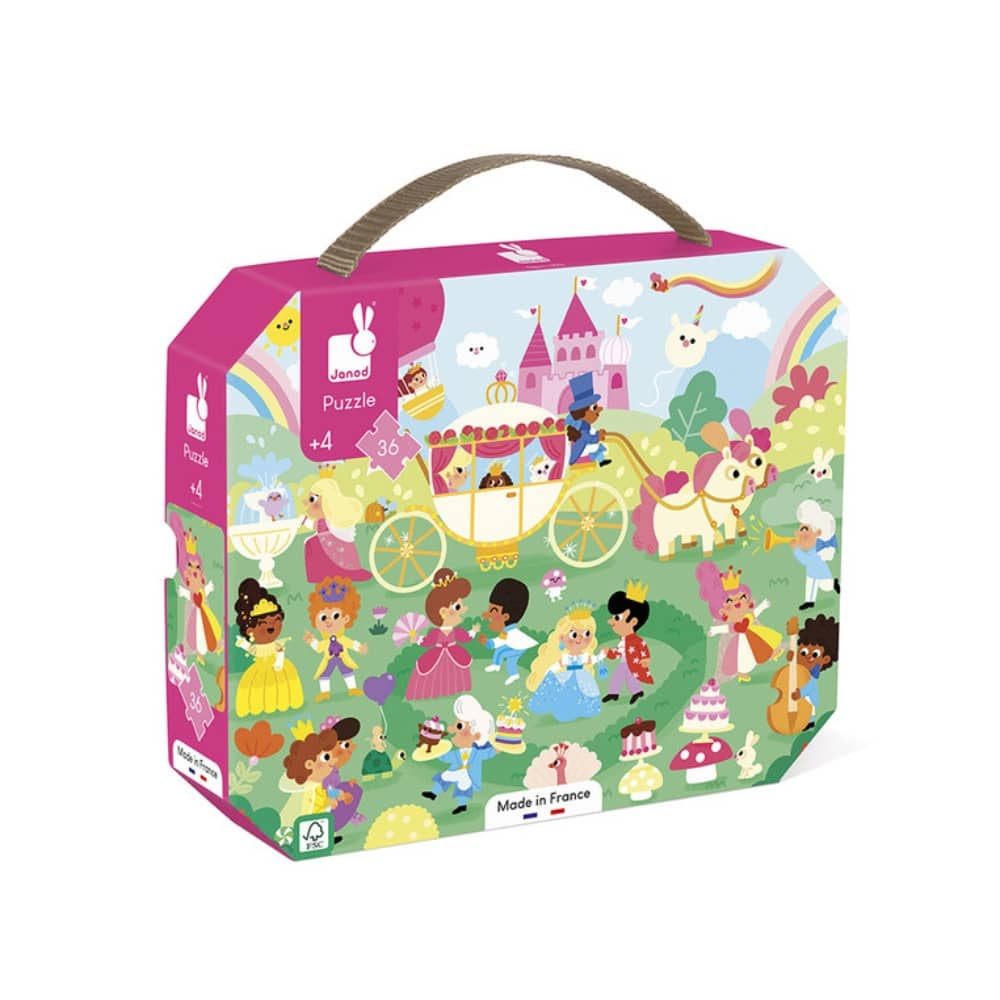 Puzzle im Koffer – Prinzessinnen 36 Teile