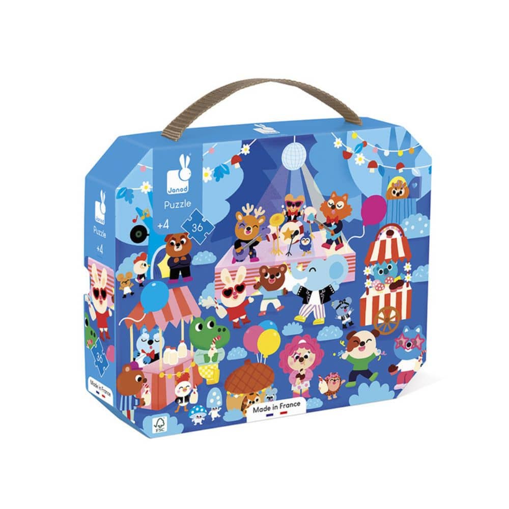 Puzzle im Koffer – Party 36 Teile