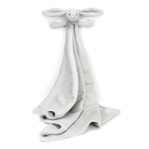 Plüschhase mit Decke – Silber 70 cm