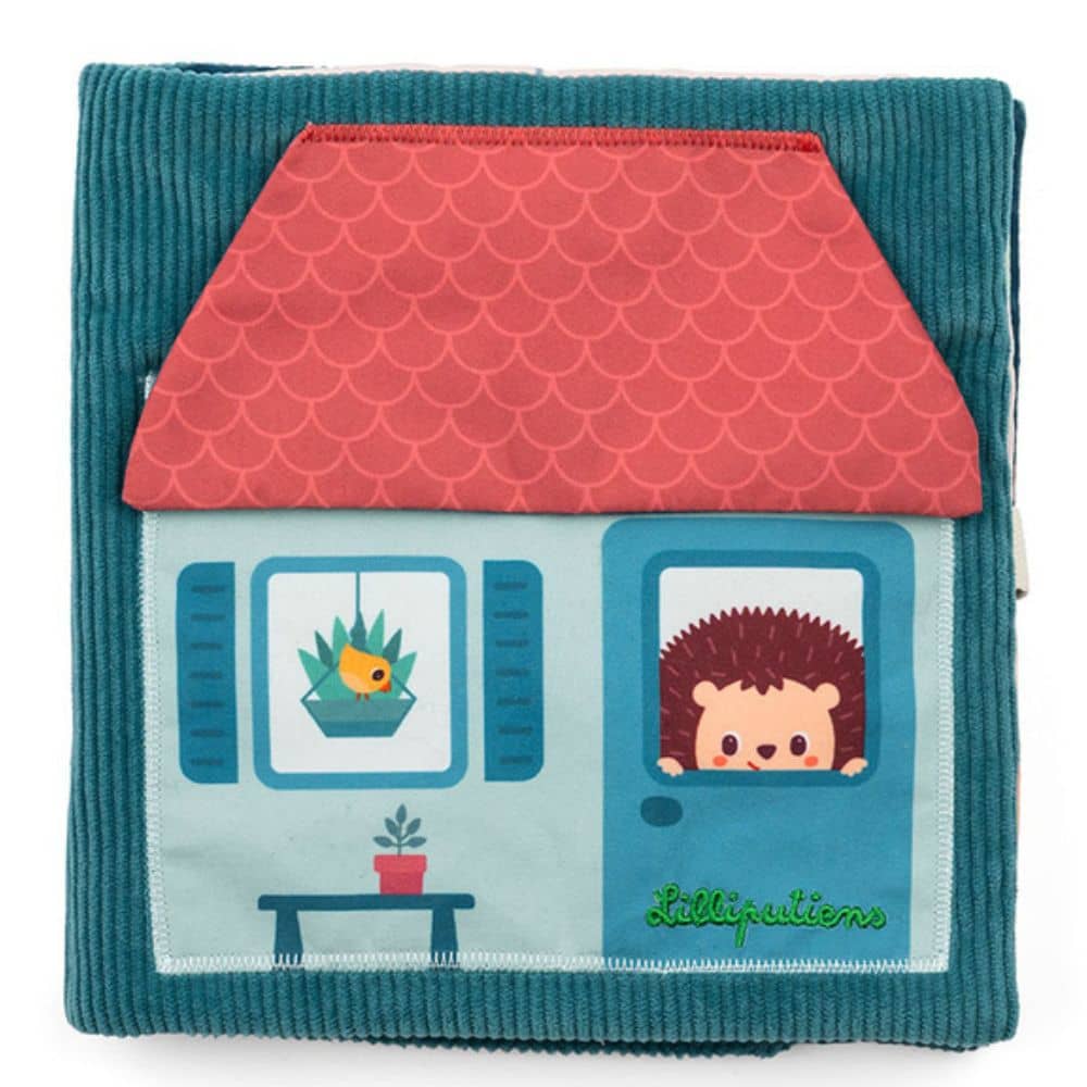 Interaktives Bilderbuch mit Mini-Handpuppen – Emotionen: Leon, der Igel (ab 18 Monaten)