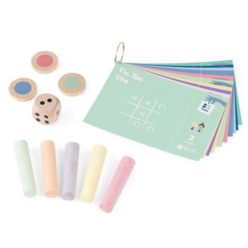 Spiel- und Rätselset mit Kreide