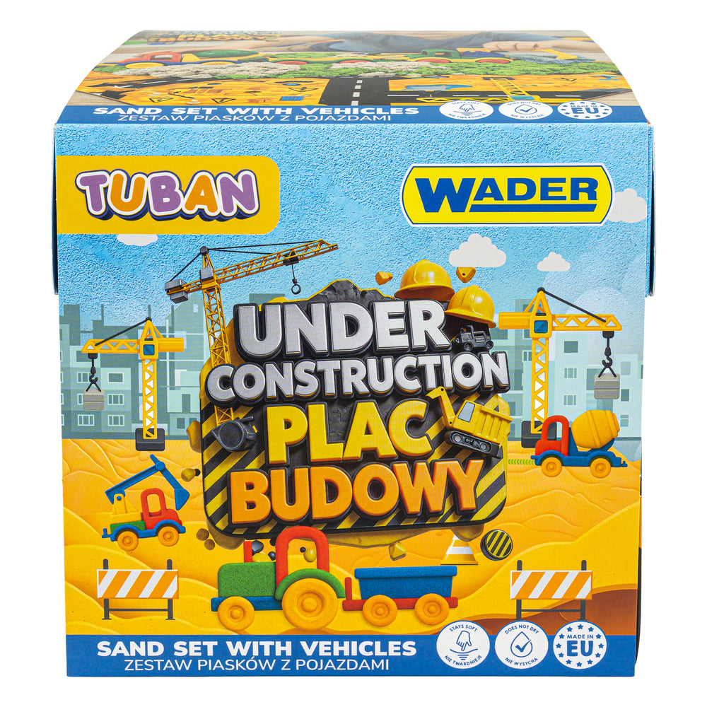 TUBAN x WADER Baustellen-Set – dynamischer Sand und Fluffy
