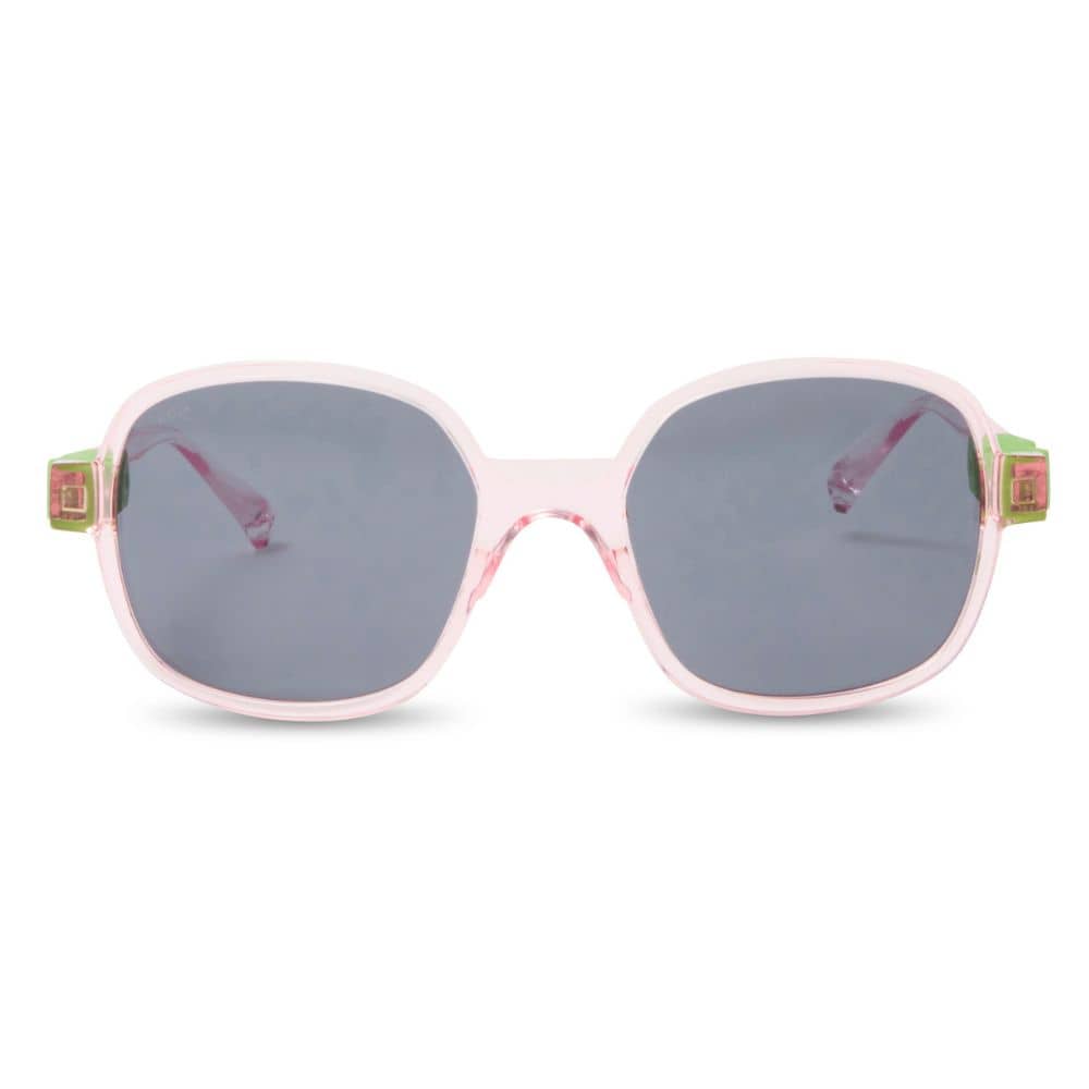 Flexible polarisierte Kindersonnenbrille Urban 7-12 J. - Verbena Green