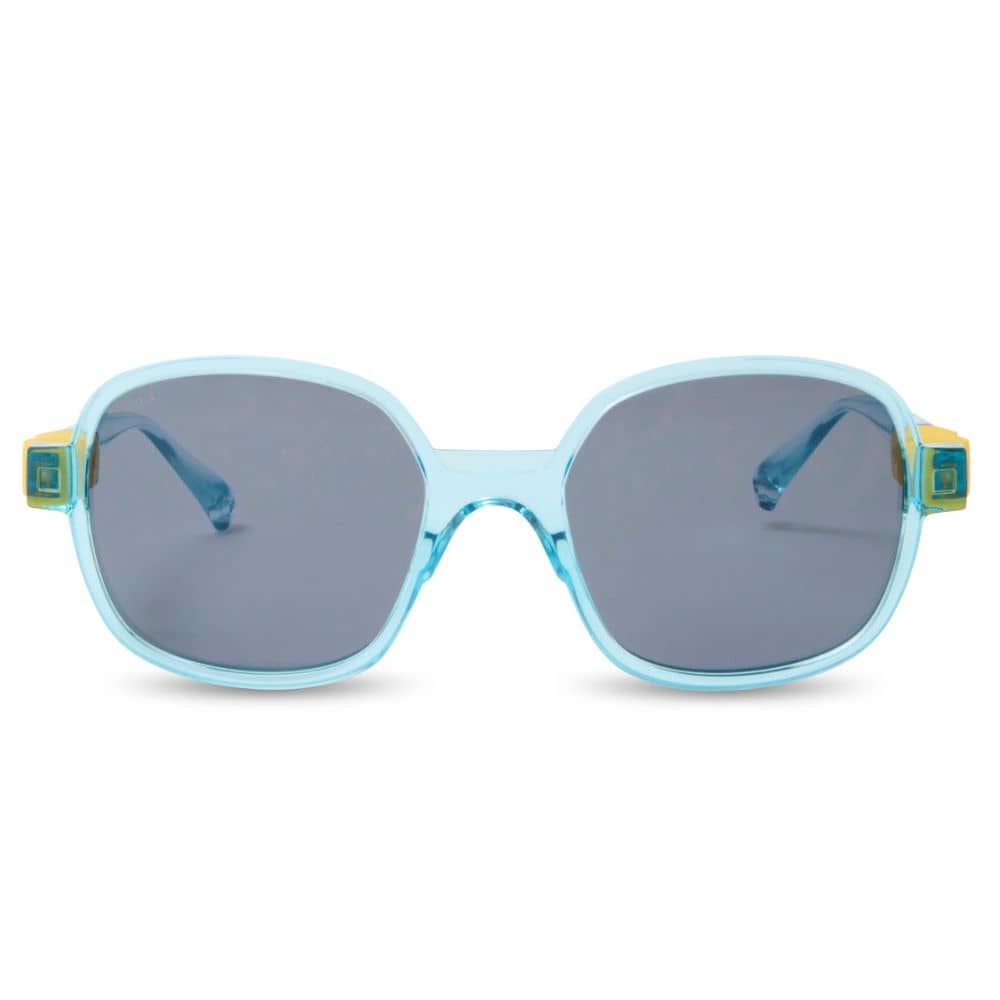 Flexible polarisierte Kindersonnenbrille Urban 4-7 J. - Storm Yellow