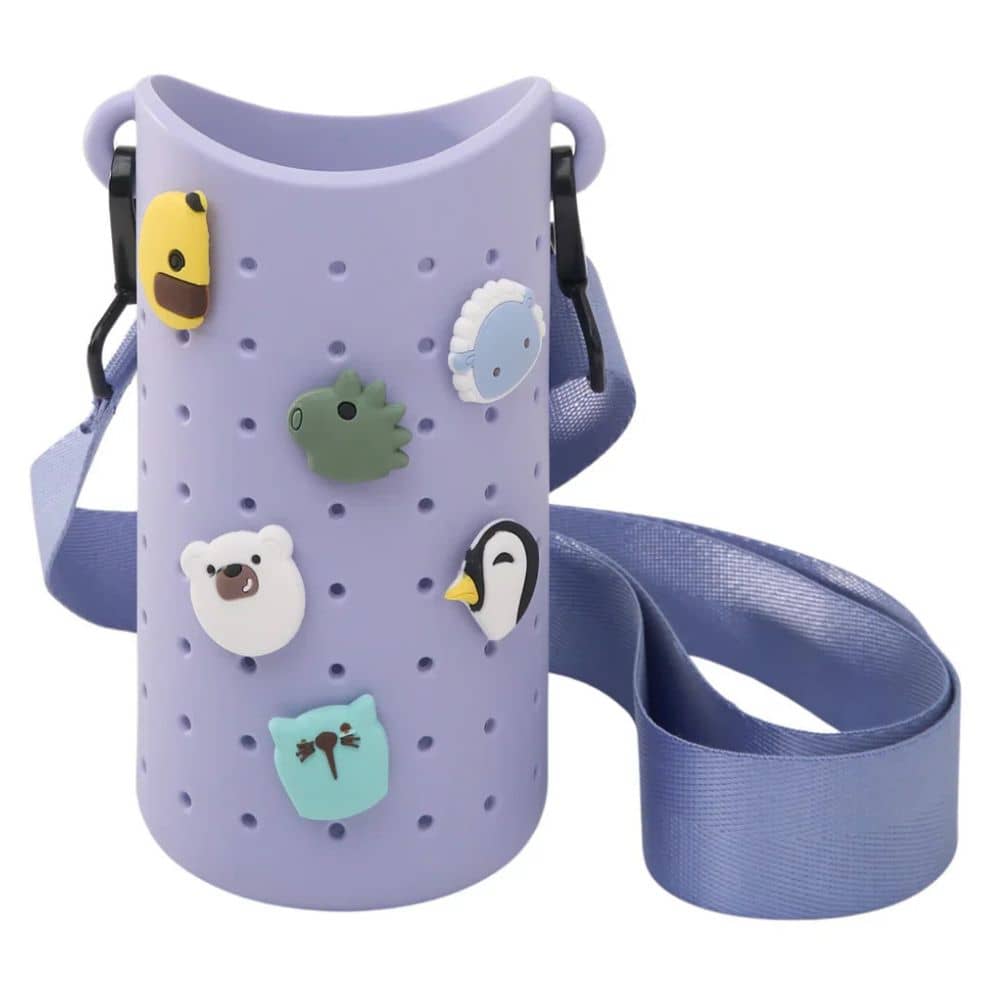 Flaschenhalter mit Gurt Bestie Sling – Violett