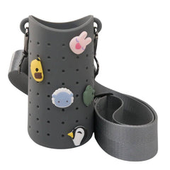 Flaschenhalter mit Gurt Bestie Sling – Grau