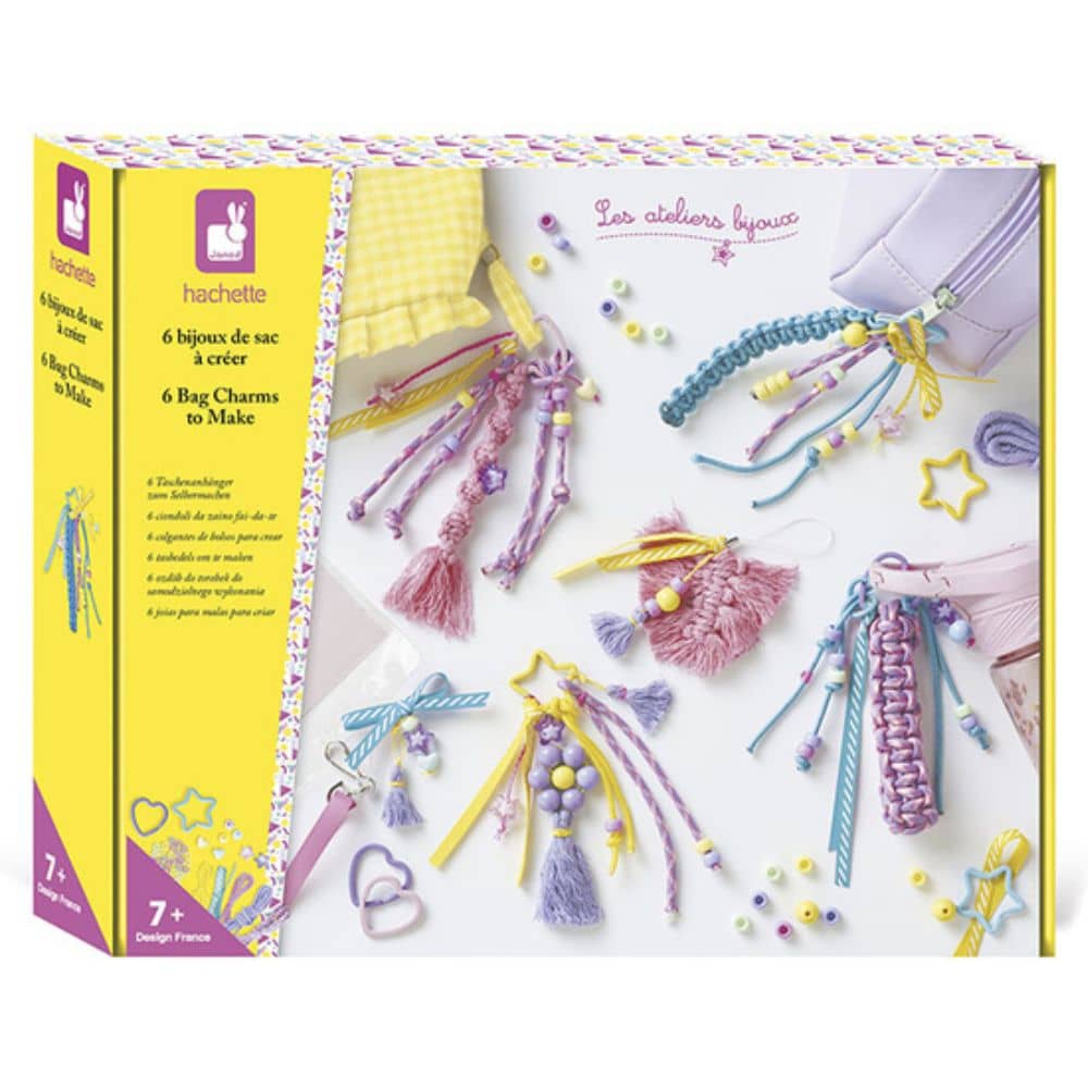 Kreativset zum Basteln von Schlüsselanhängern für Handtaschen