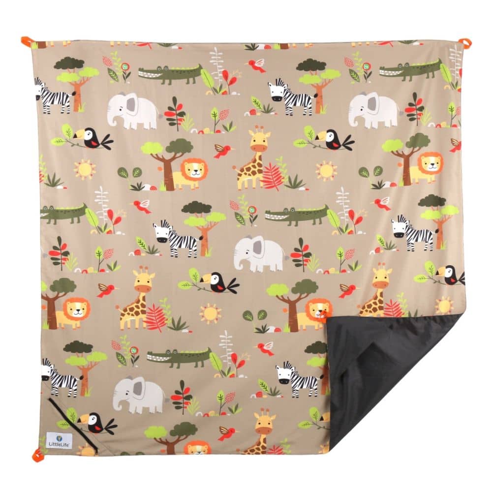 Picknickdecke 150 x 150 cm – Safari