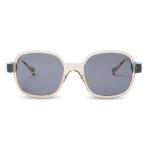 Flexible polarisierte Kindersonnenbrille Urban 4-7 J. - Moka Blue