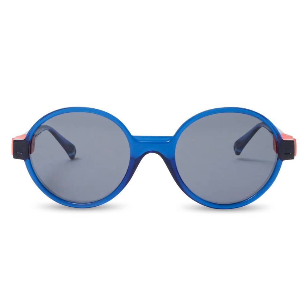 Flexible polarisierte Kindersonnenbrille Pop 7-12 J. - Navy Red